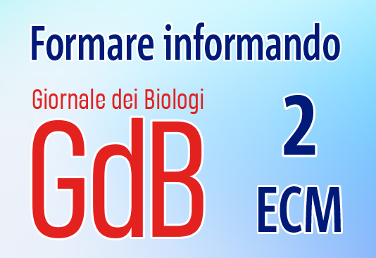 Clicca per accedere all'articolo Riparte il programma “Formare informando”. Leggi il Giornale dei Biologi, a partire dal numero di aprile 2024, e avrai diritto a 2 crediti ECM per ogni uscita